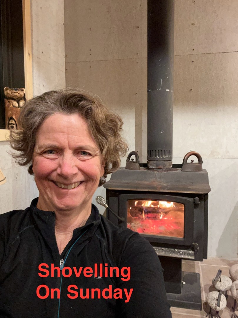 Shovelling on Sunday | 100DayProject Day 8 | Card&nbsp;4